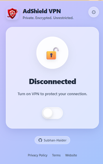 AdShield VPN Screenshot 1