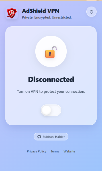 AdShield VPN Screenshot 2